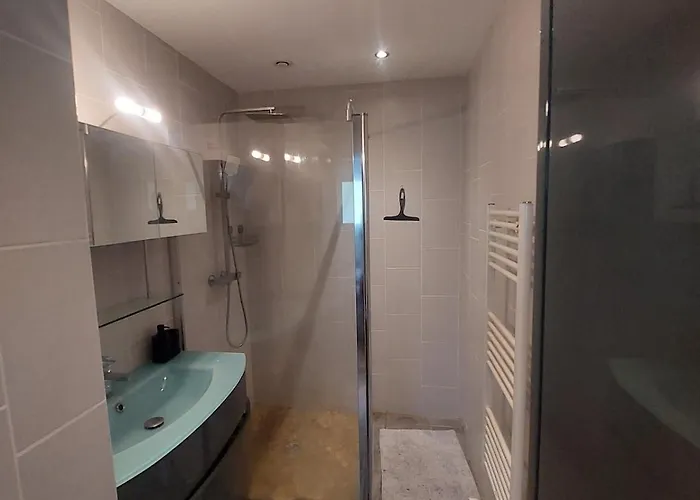 公寓 Beautiful 2 With Terrace 芒通